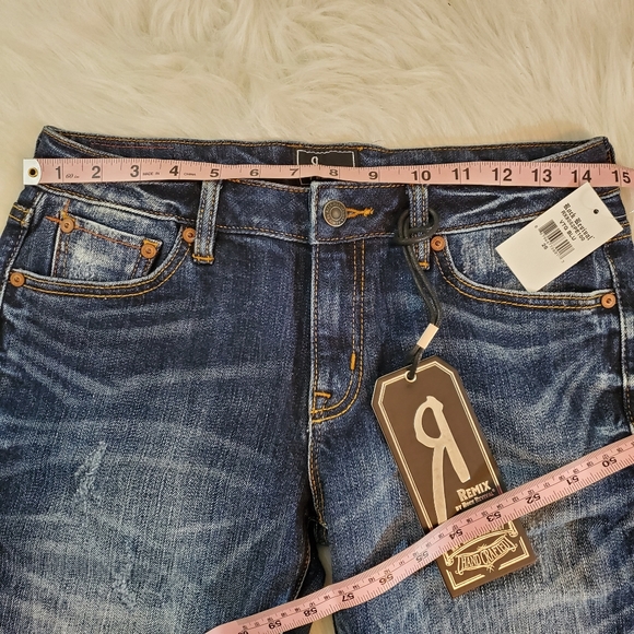**Rock Revival Sz 26 Easy Capri Jeans - Picture 7 of 8
